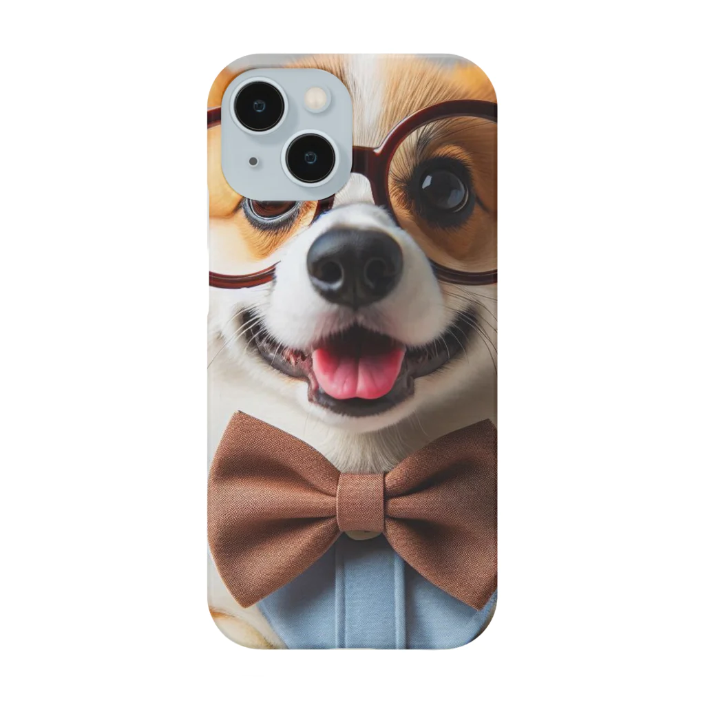 arakawork-01の物知りシリーズ　コーギー犬 Smartphone Case