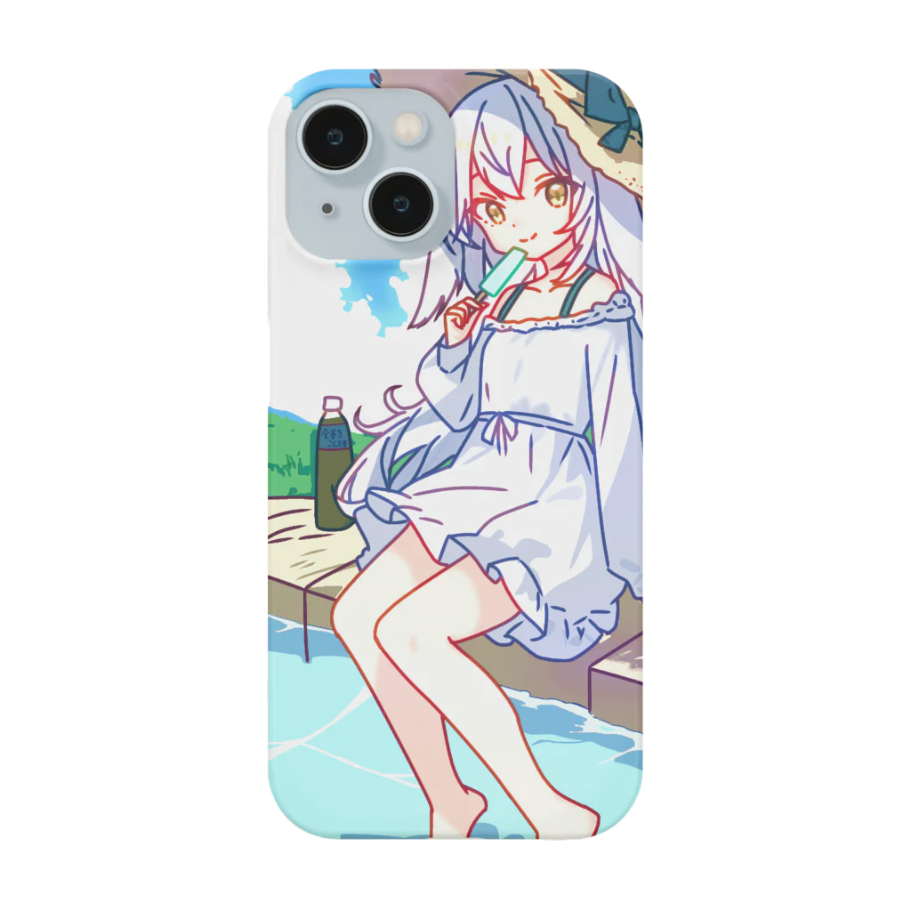 ちーず📸🐰🧀のSummerちーちゃん Smartphone Case