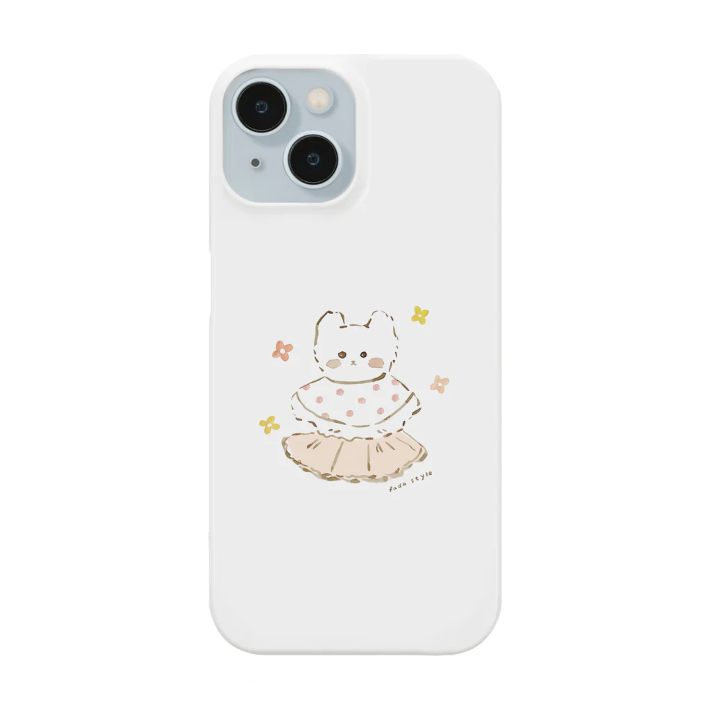 fadastyleのネコのこつぶちゃん スマホケース