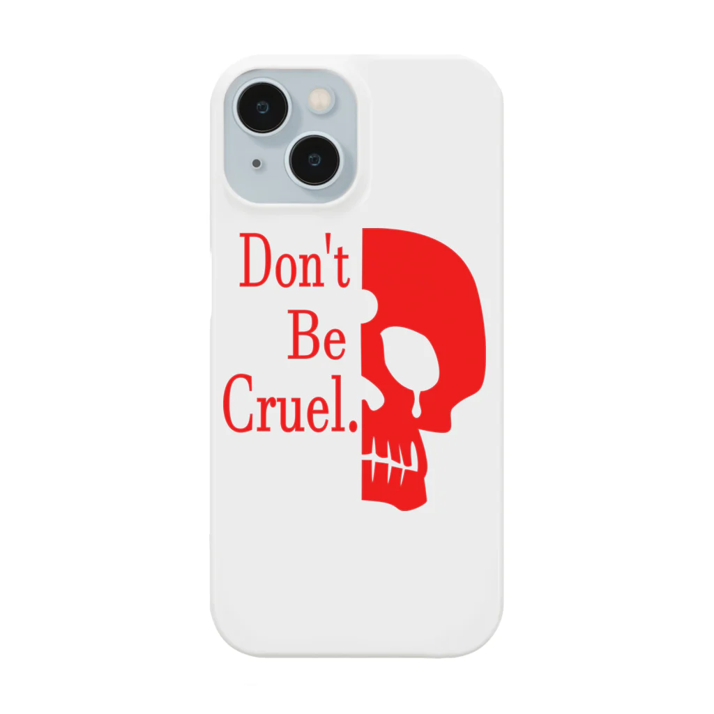 『NG （Niche・Gate）』ニッチゲート-- IN SUZURIのDon't Be Cruel.(赤) Smartphone Case