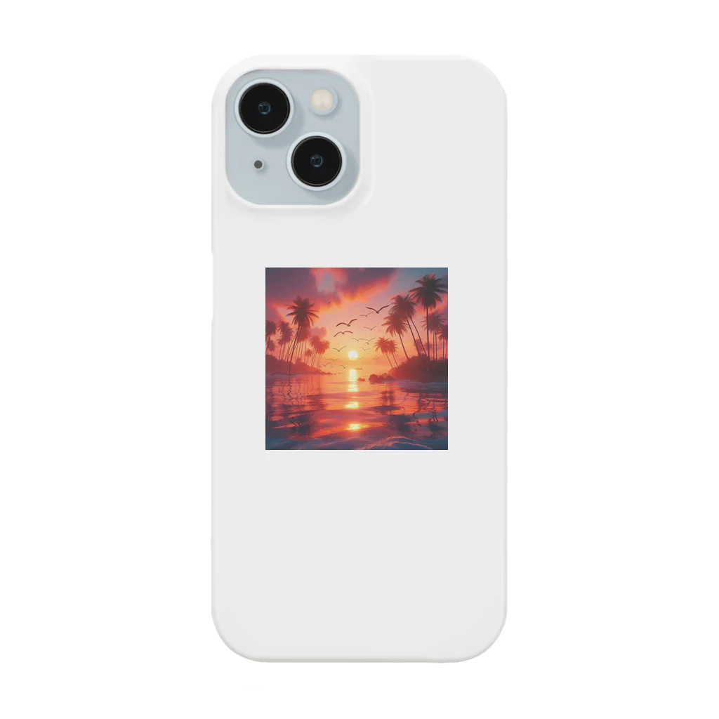 mh03の綺麗な夕焼け Smartphone Case