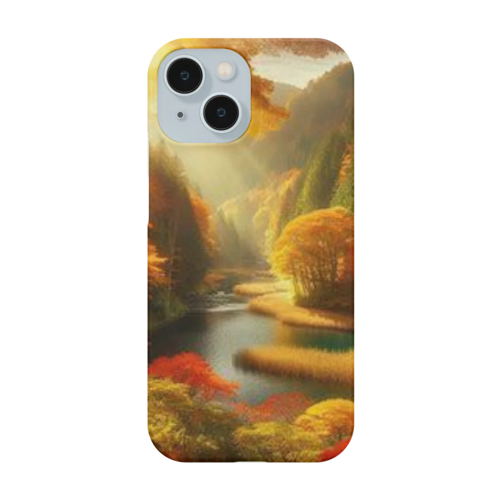 Rパンダ屋の「秋風景グッズ」 Smartphone Case