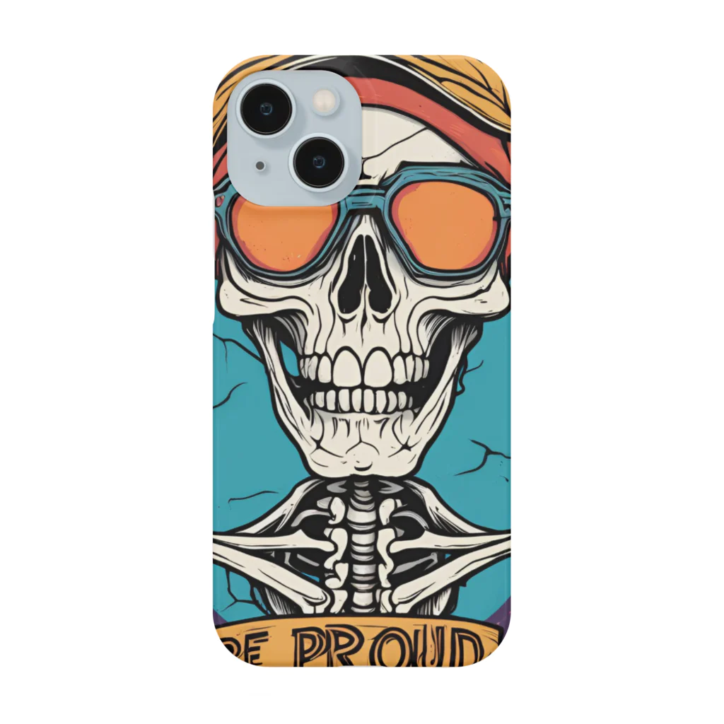 Be proudのBe proud スカルバンドT Smartphone Case