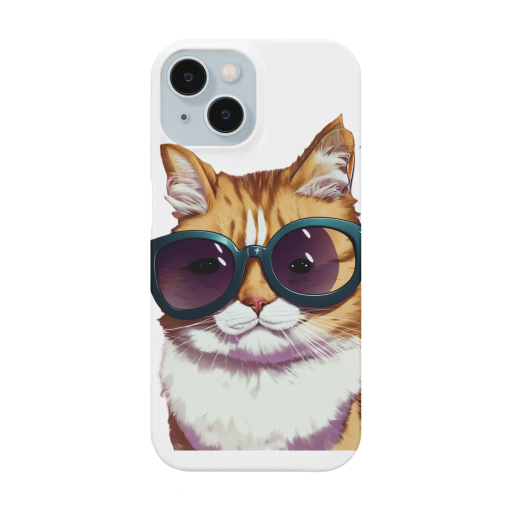 Artify ThreadsのCool Cat Shades　クールキャットシェード スマホケース