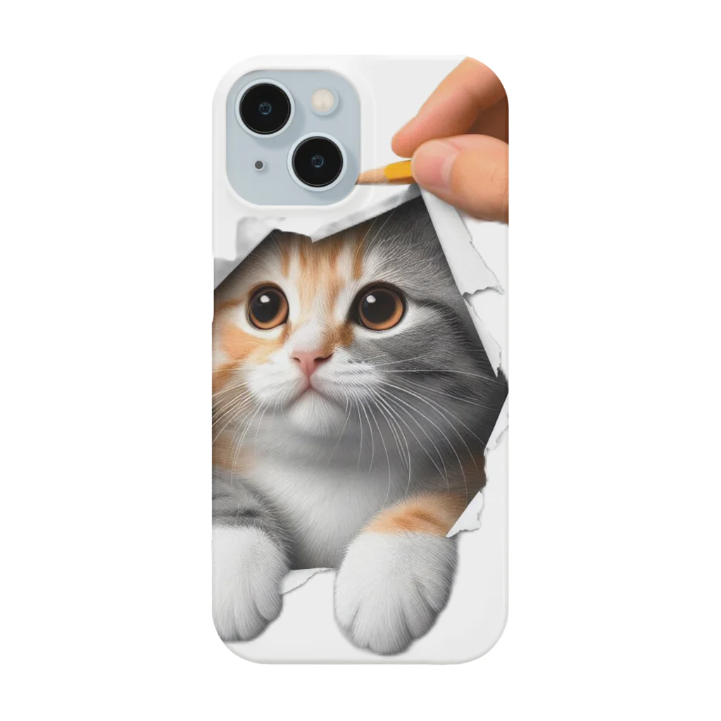 hikotakuの猫が出てくる Smartphone Case