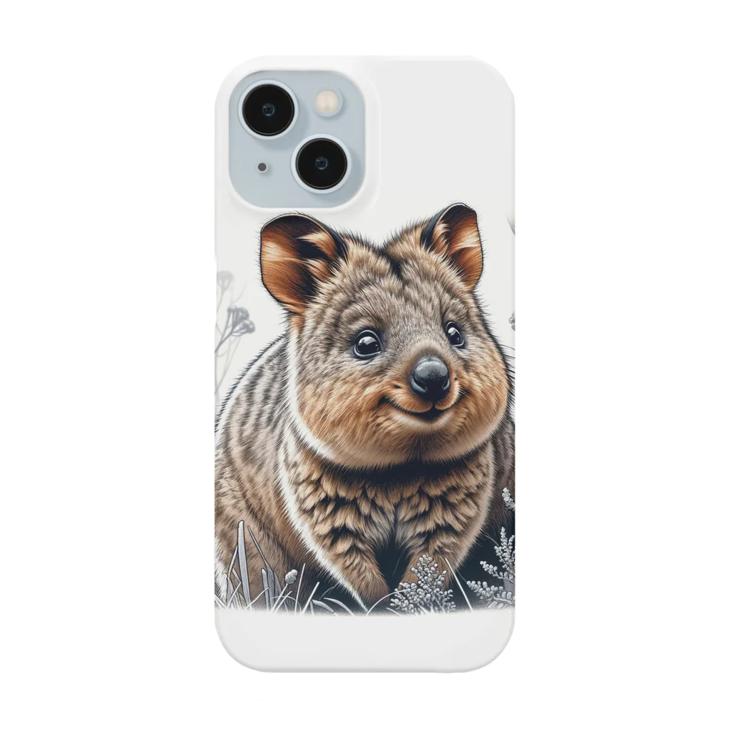 NaturalCanvasのQuokka スマホケース