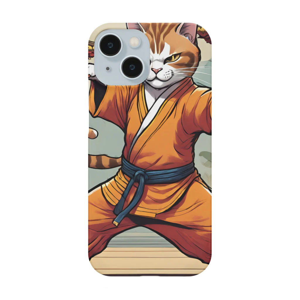 8890のカンフーキャット Smartphone Case