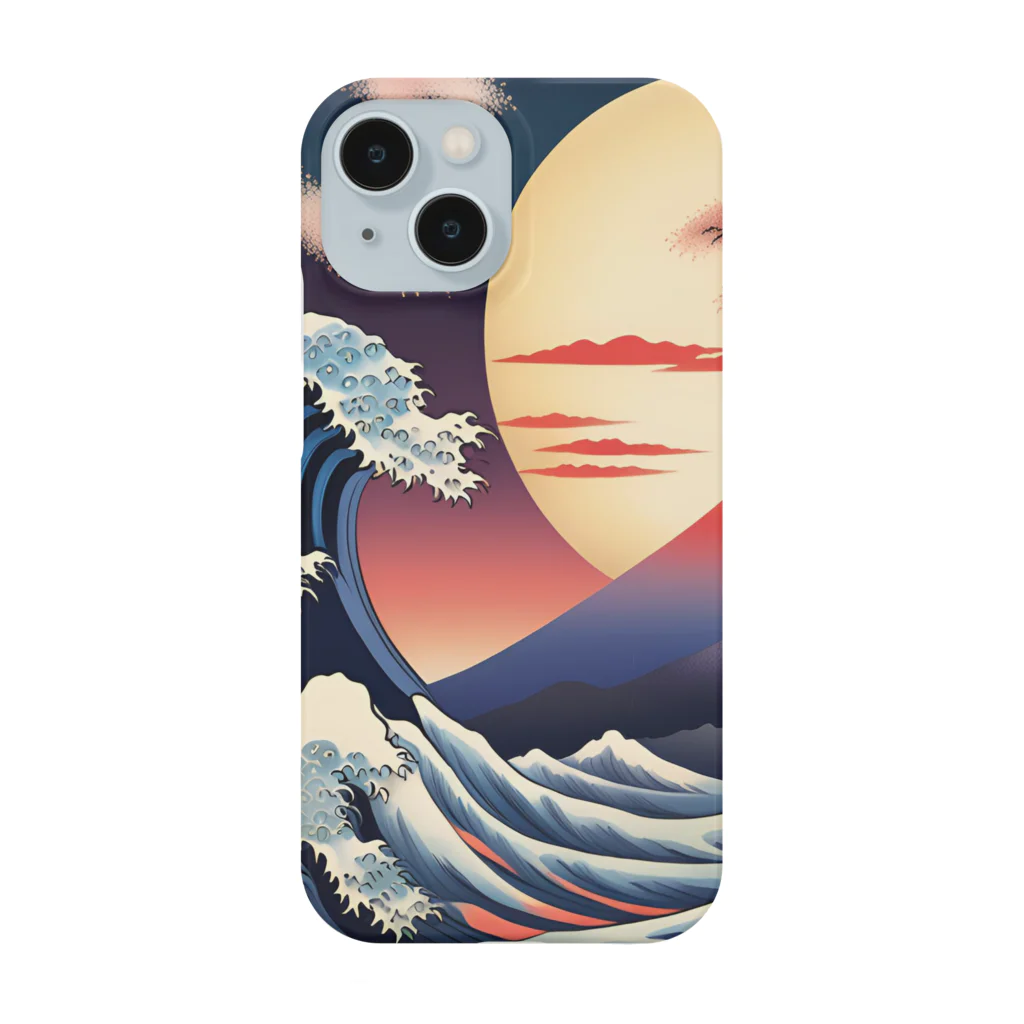 8890の浮世絵 Smartphone Case