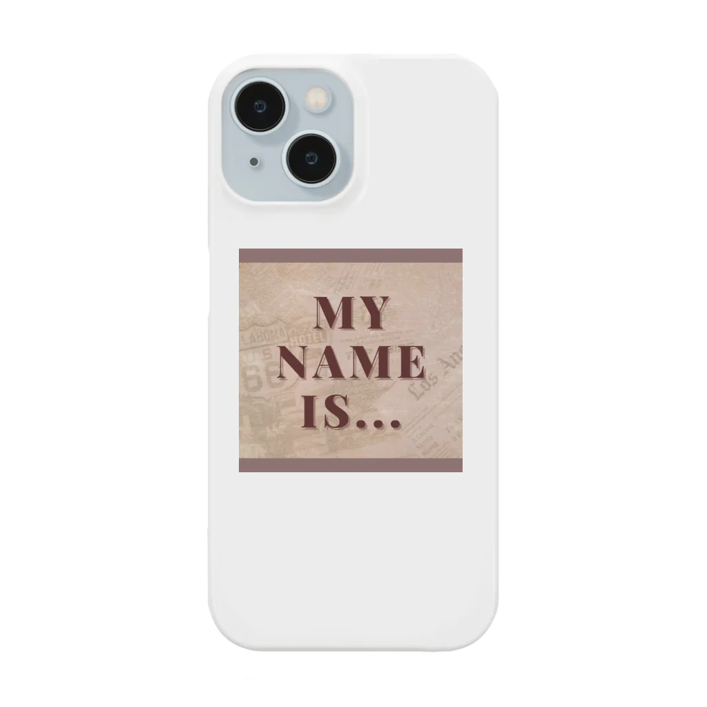 RIKUPANDAのMY NAME IS. . . Smartphone Case