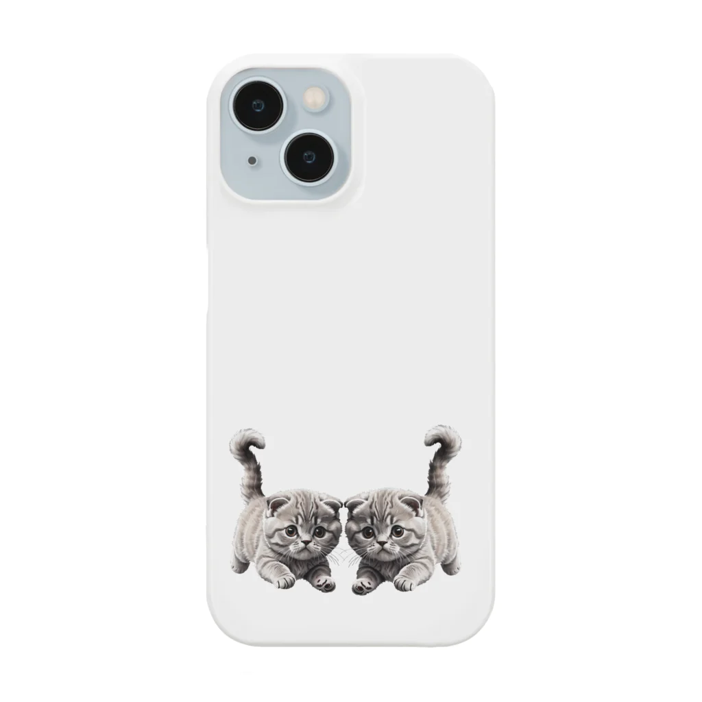 猫は正義♡のやんちゃな子猫 Smartphone Case