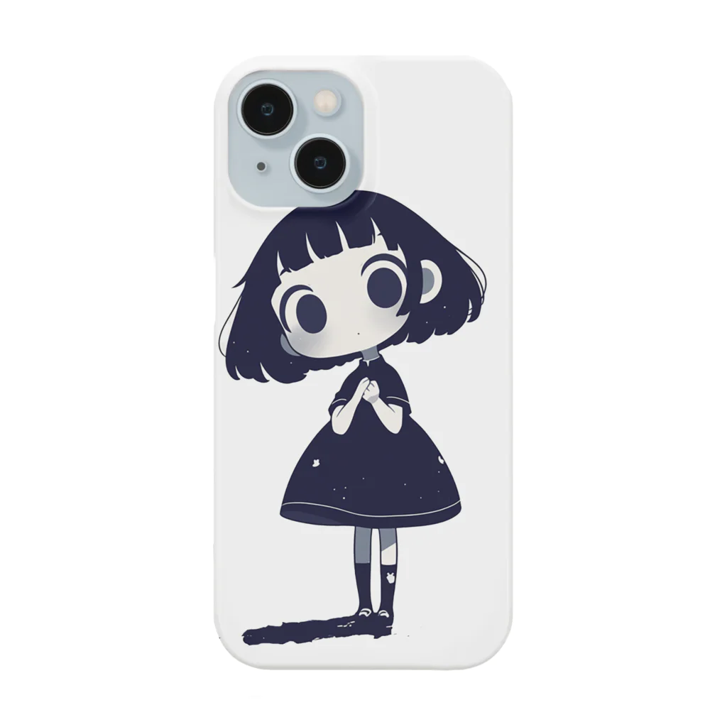 IkeBraveの放念ちゃん『話しかけないで？』（文字無し） Smartphone Case