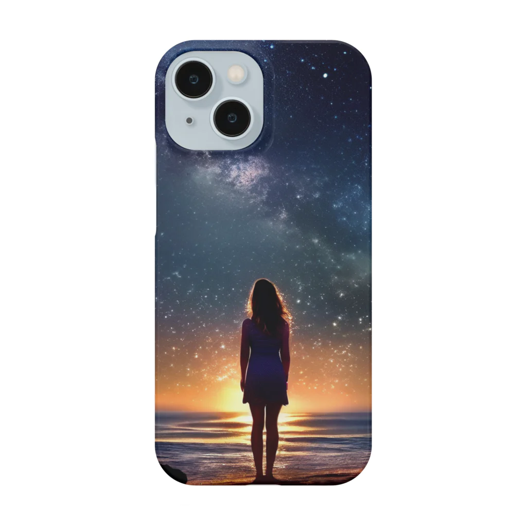 yuna_ch__の夏の夜 Smartphone Case