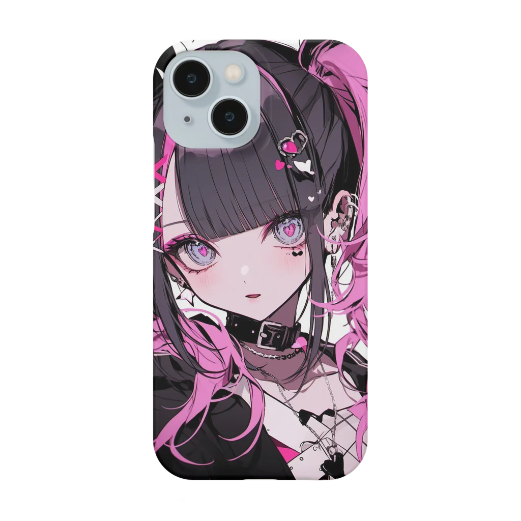 ぴよ♡のピンク髪女の子 Smartphone Case