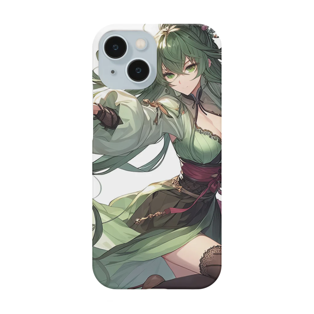 ryo-ishの碧の髪の少女 Smartphone Case