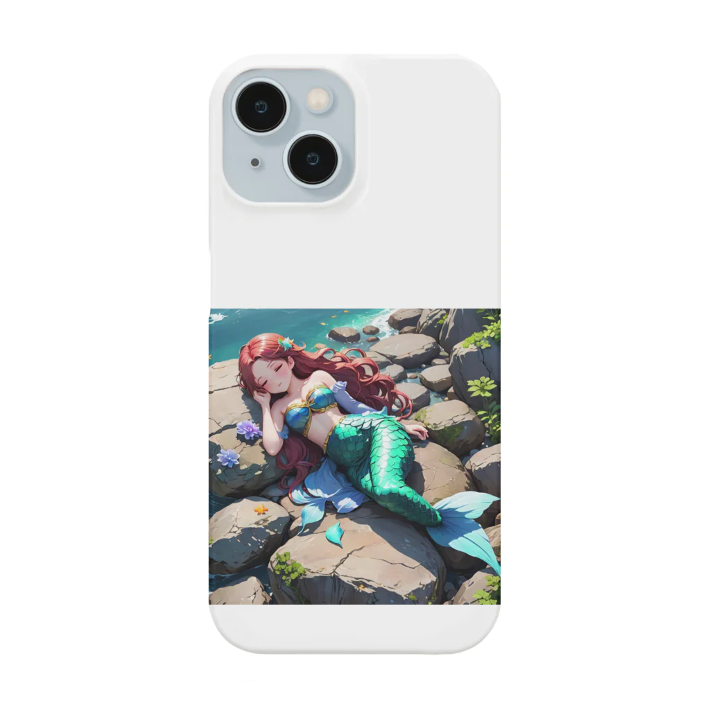 ぴよぴよショップの人魚姫のお昼寝 Smartphone Case