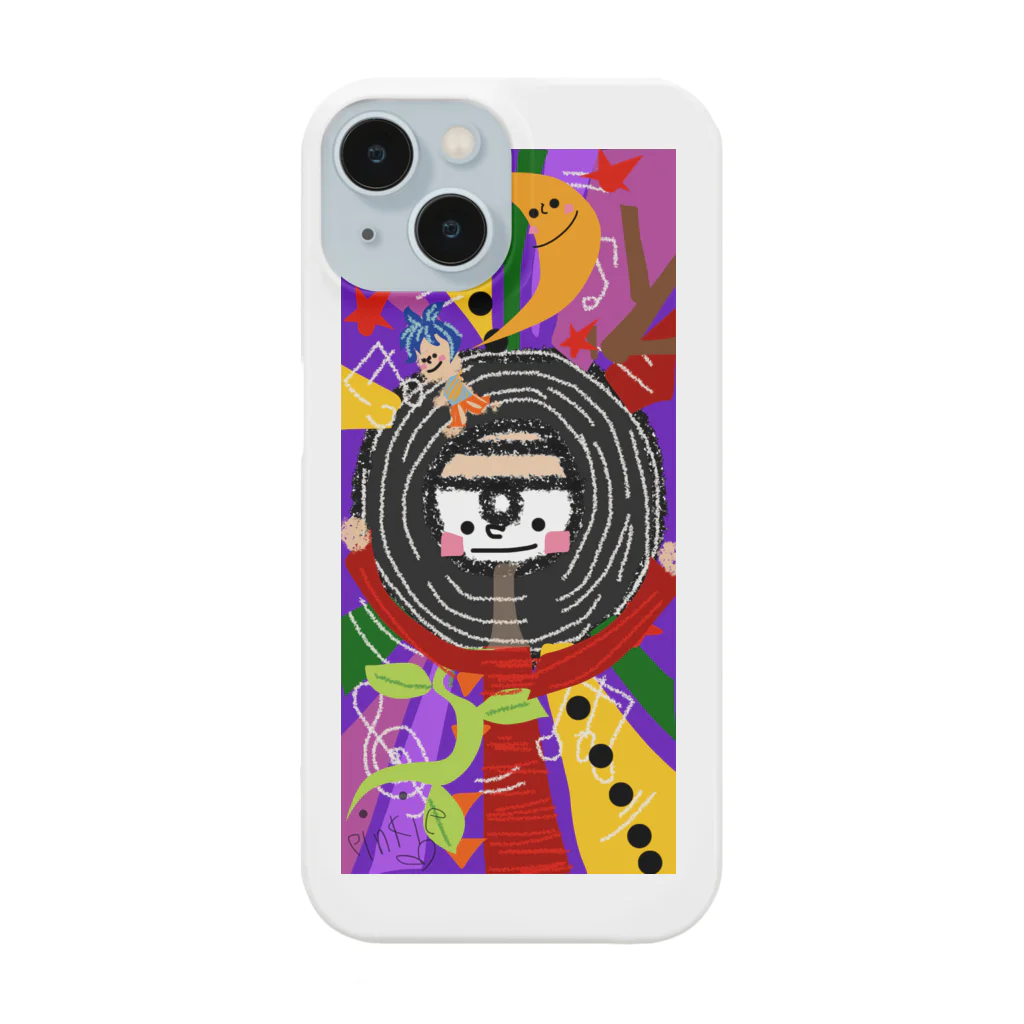 pinkieboyのファンクなレコードくん Smartphone Case