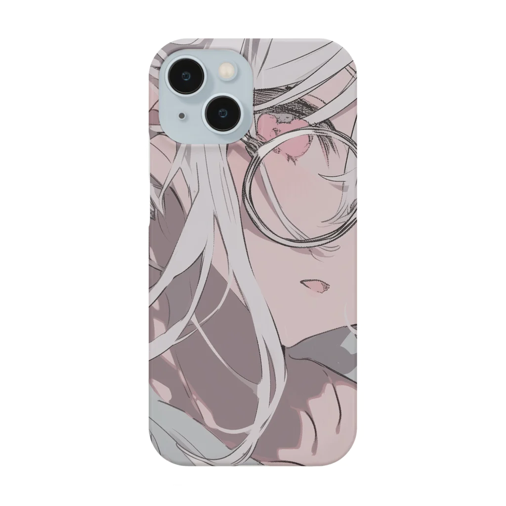 as -AIイラスト- のメガネとうなじ Smartphone Case