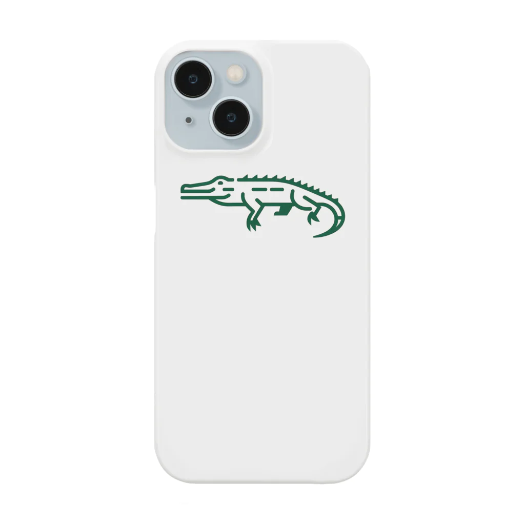 waniwanipanikuの緑のワニ Smartphone Case