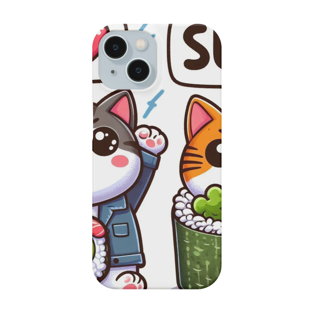 ATOZEKI777の猫おすっしラブ Smartphone Case