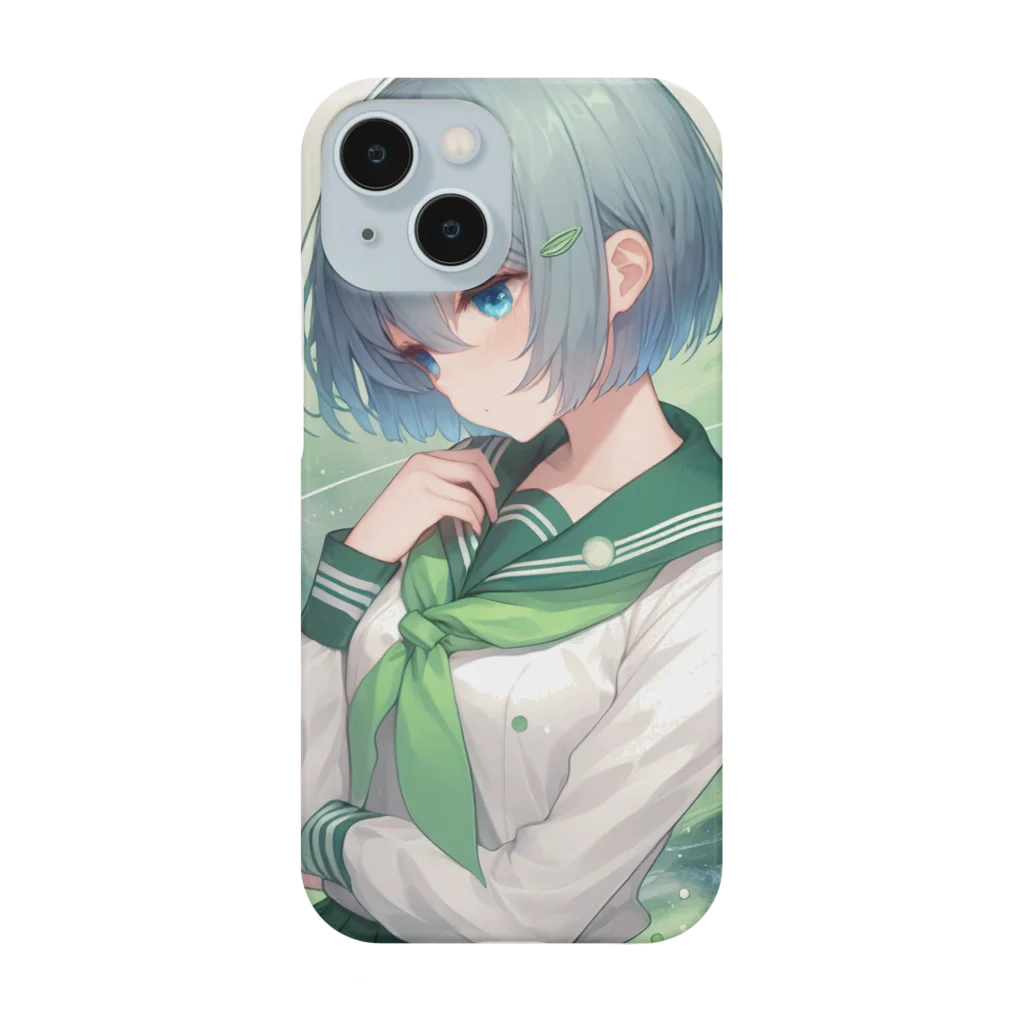 ゆめのかすずめの翠と緑 Smartphone Case