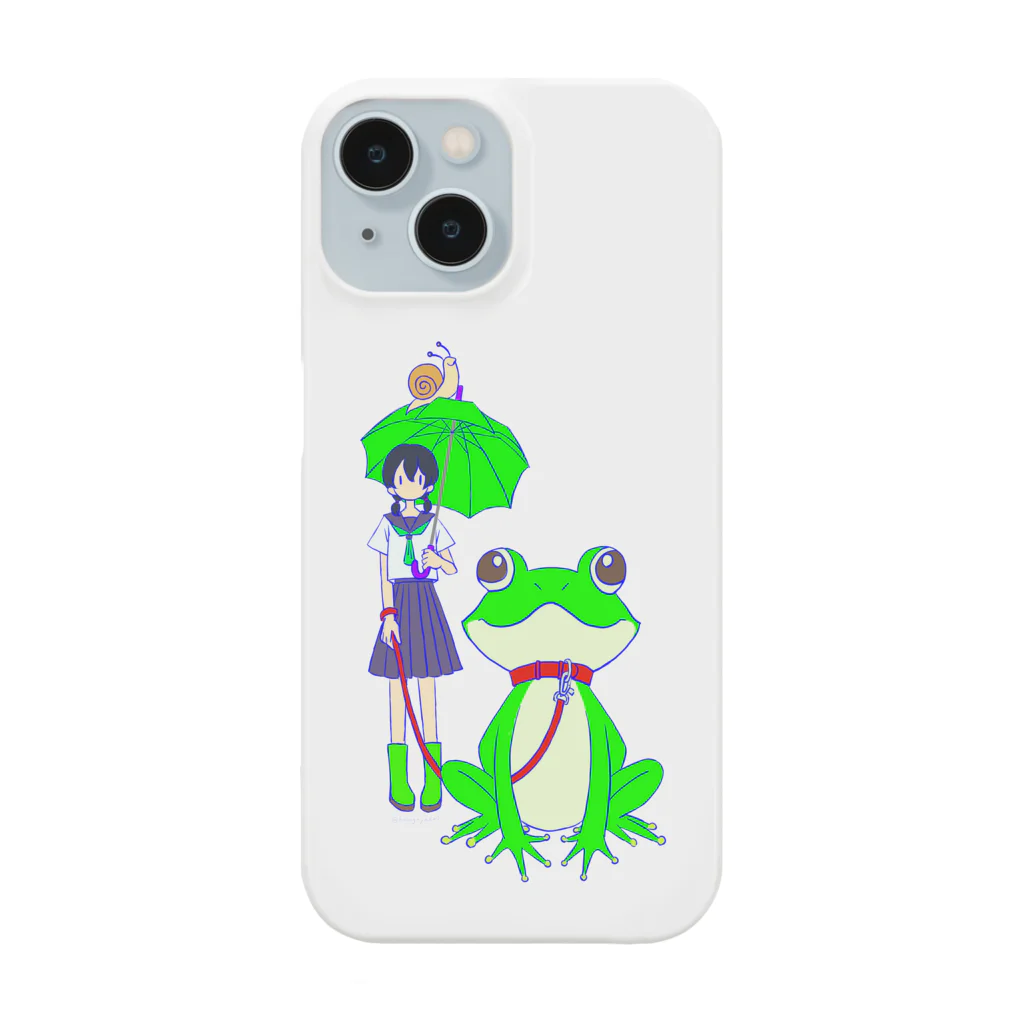 くさがやえり　の　ショップの梅雨　2024年6月 Smartphone Case