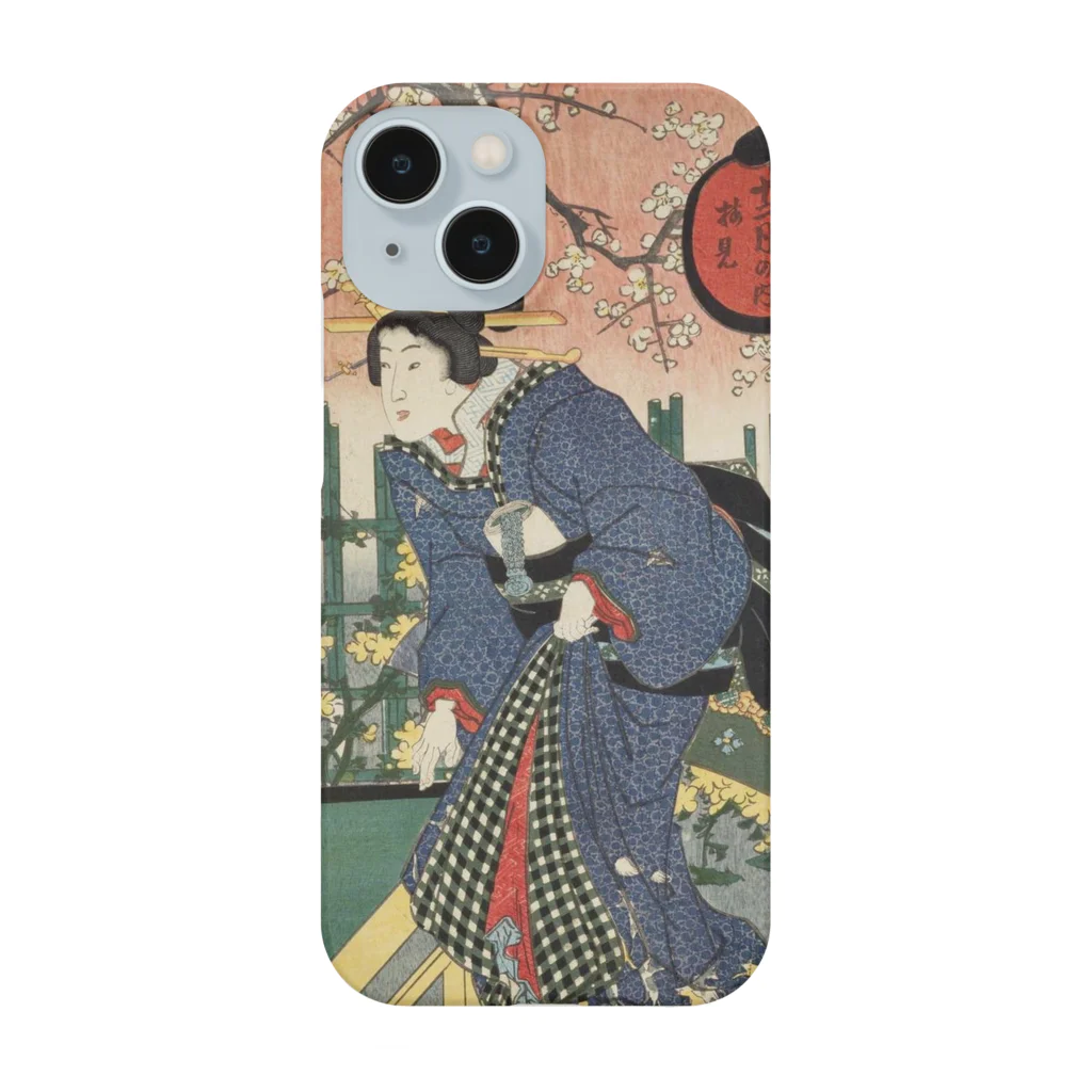 宵宮書庫の美人画（浮世絵） Smartphone Case