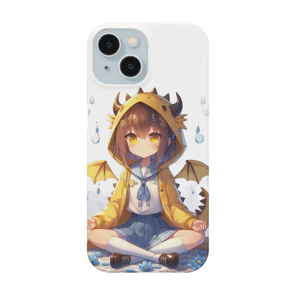 dramusumeのドラ娘、瞑想す Smartphone Case