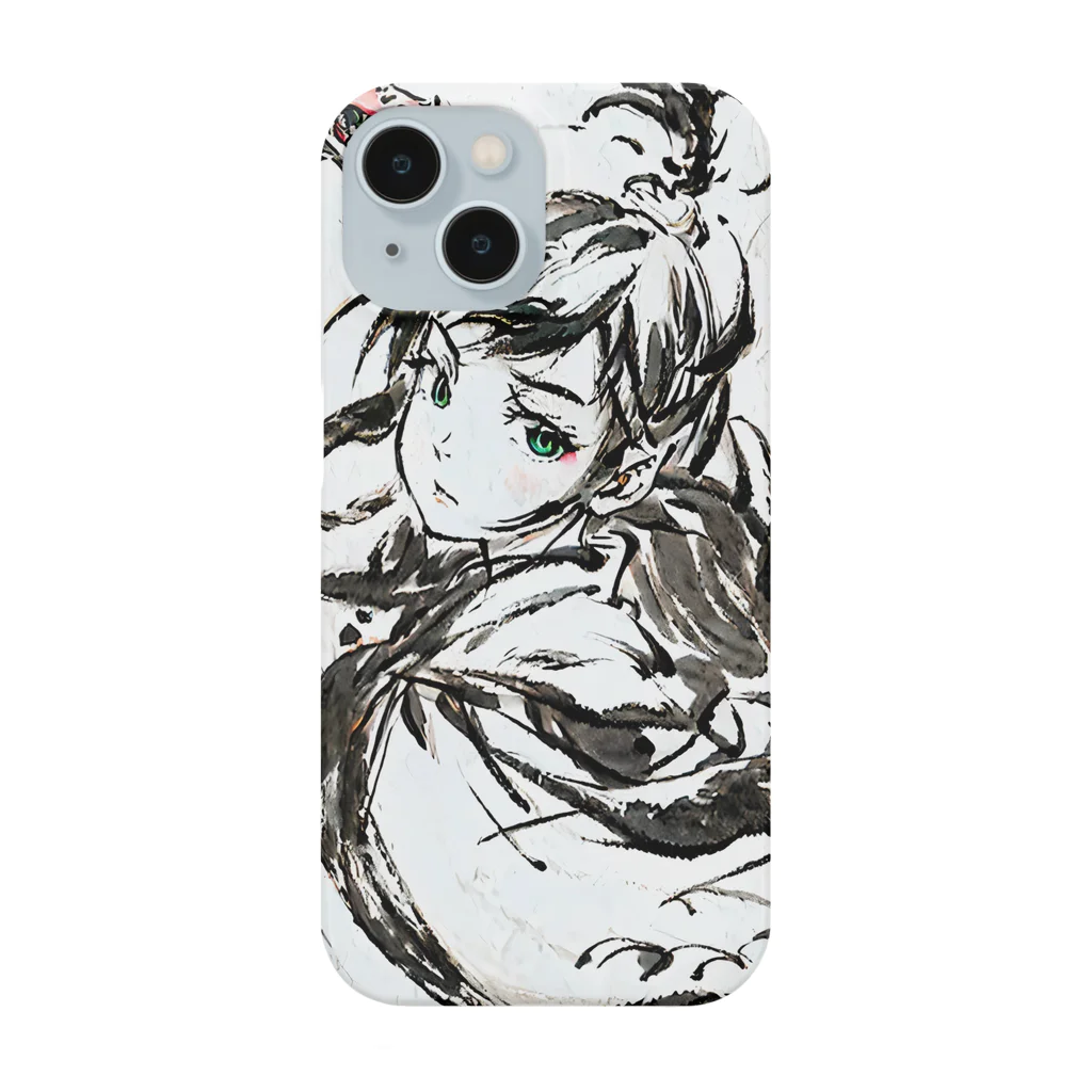 NamusanShopの水墨画の龍 Smartphone Case