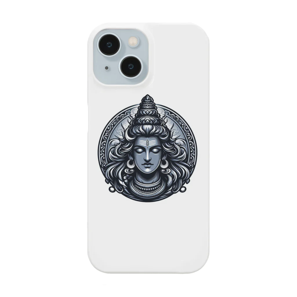 psychedelic mountainのshiva  Smartphone Case