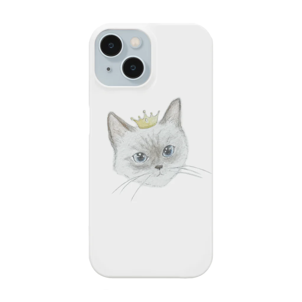 K-chanzのCAT_CROWN Smartphone Case