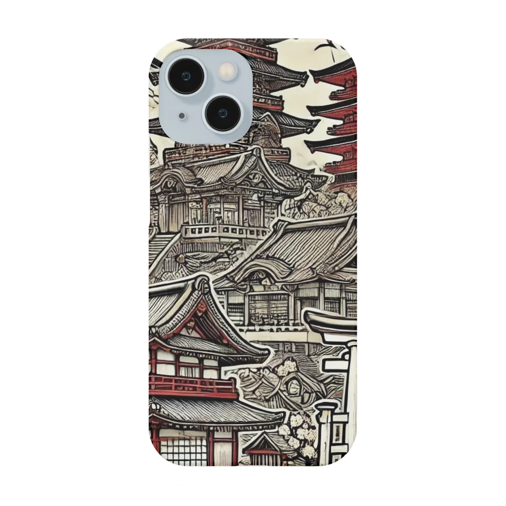 kanta のtraditional building Smartphone Case