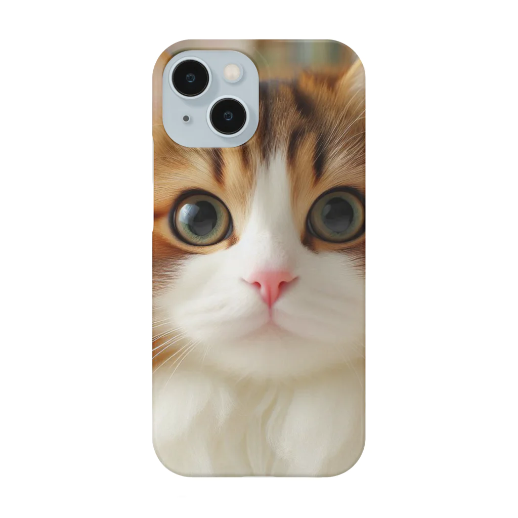 猫　ねこグッズギャラリーのミケにゃん Smartphone Case