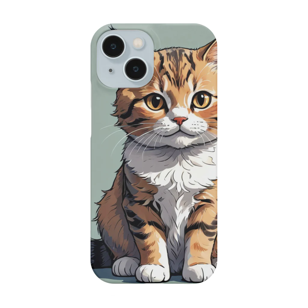 Taka Maker's のお座り子猫 Smartphone Case