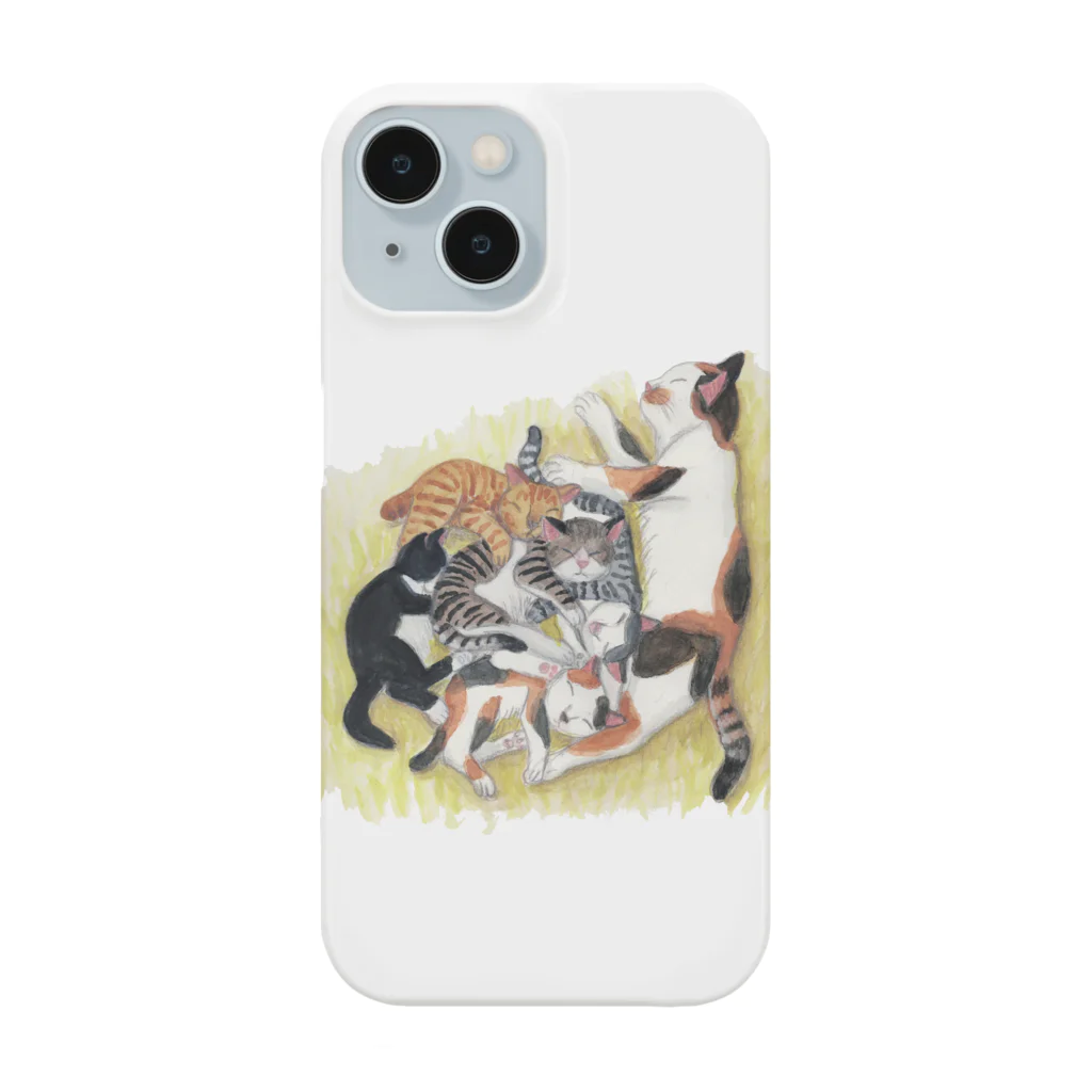 イラストレータ　佐野早津紀グッズの佐野早津紀　猫　XYZ　 Smartphone Case