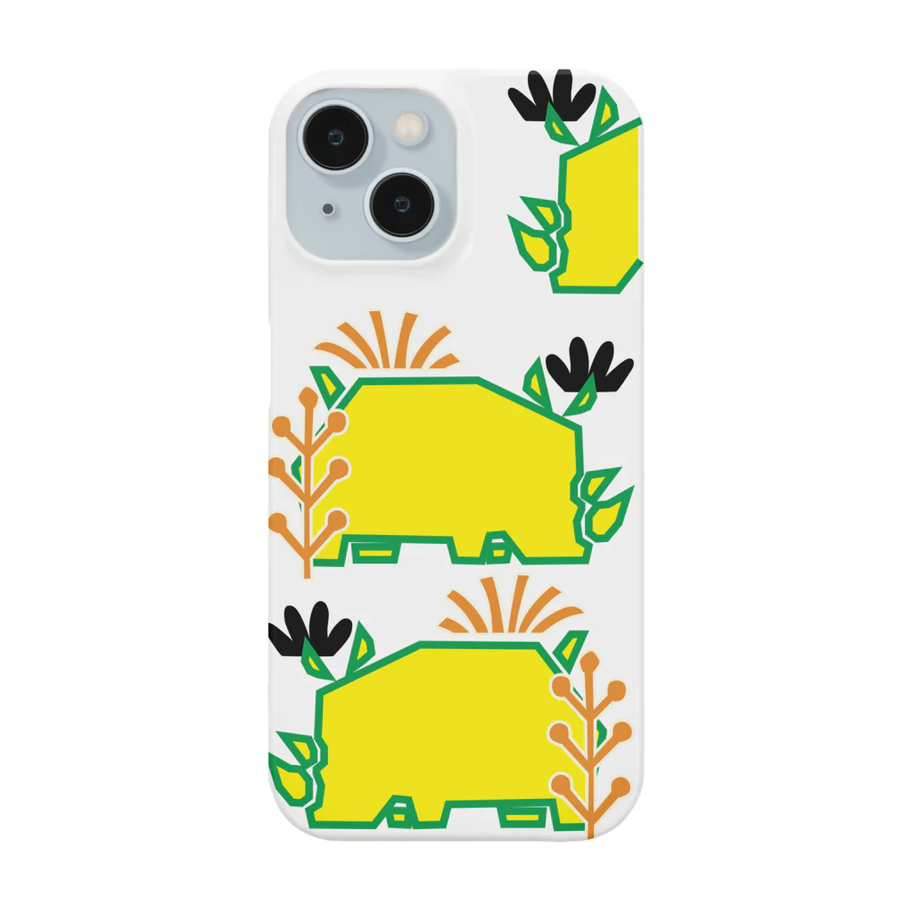 tanpopousagiのサイのpyaara Smartphone Case