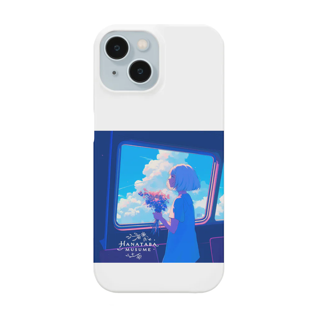 花束娘のA Girl and Flowers on the Journey Smartphone Case