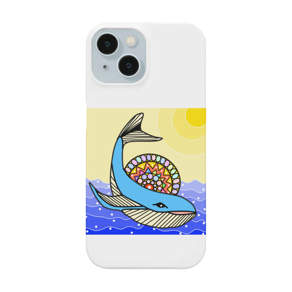 Yomi09のカラフルクジラ Smartphone Case