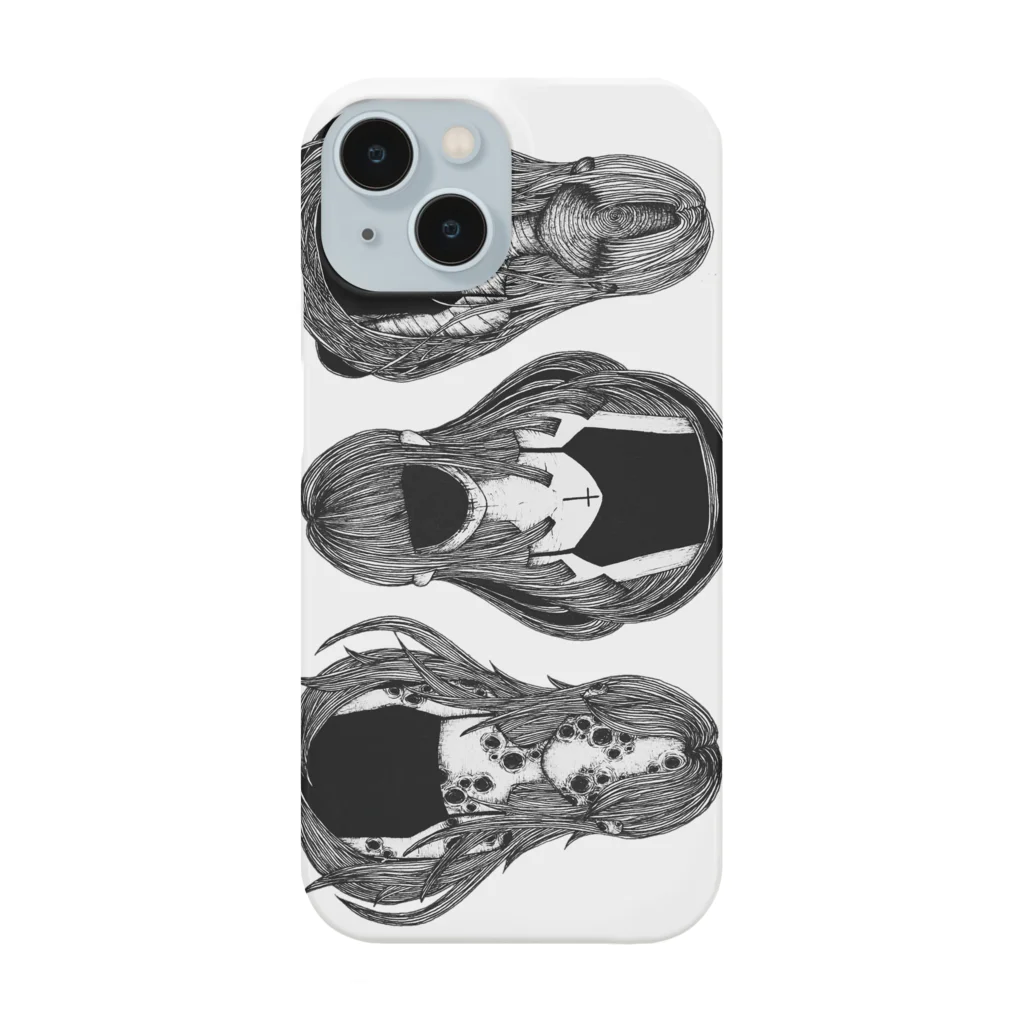 Yの顔無し iPhone Smartphone Case