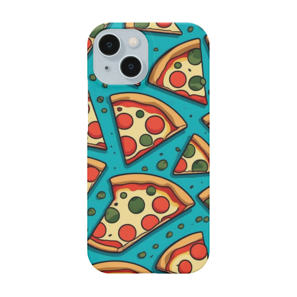 カモフラアイランドのカモフラPIZZa iPhone Smartphone Case