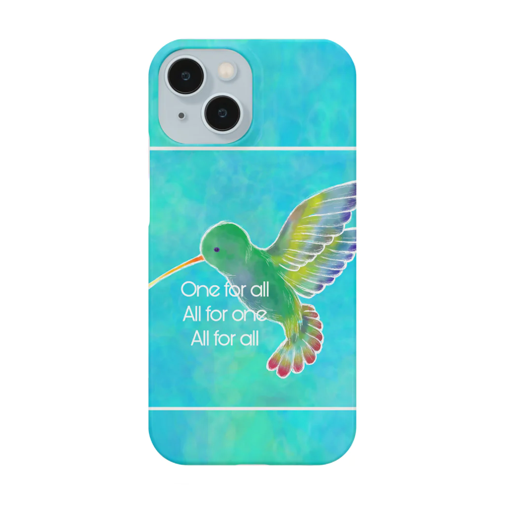 ❤Loveちゃんshop❤のハチドリさん③ Smartphone Case