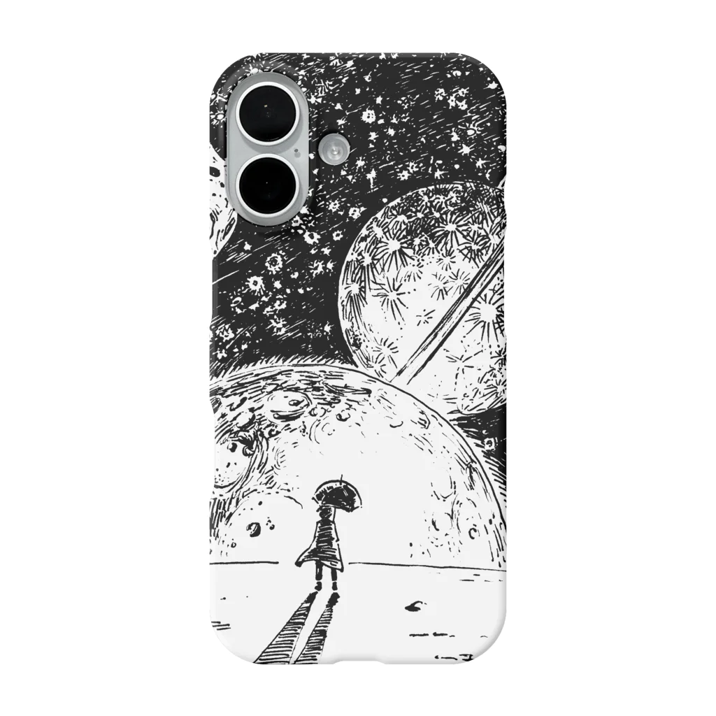 hearthead82のスペースジャーニー iPhone Smartphone Case