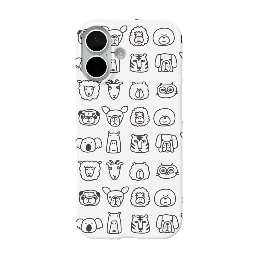 N's  work..のどうぶつiPhoneケース iPhone Smartphone Case