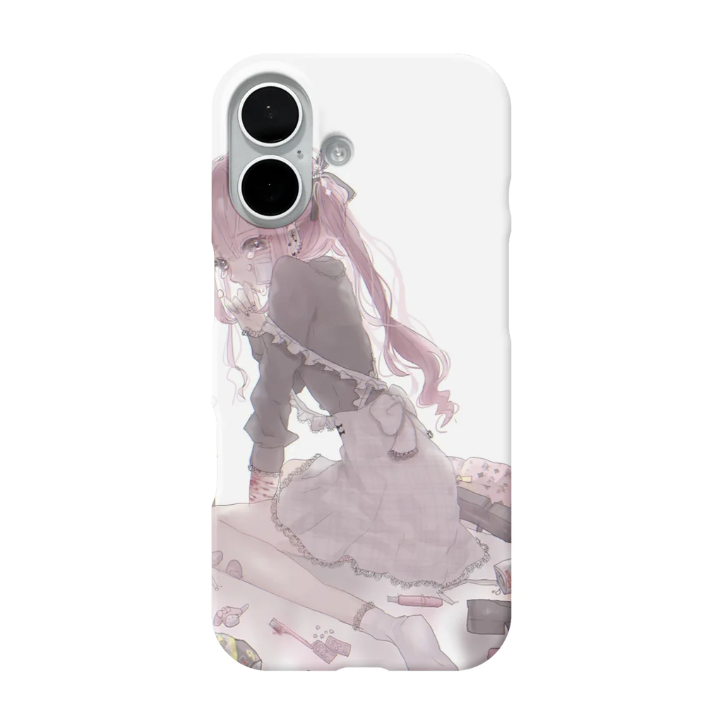 心中の地雷爆発 iPhone Smartphone Case