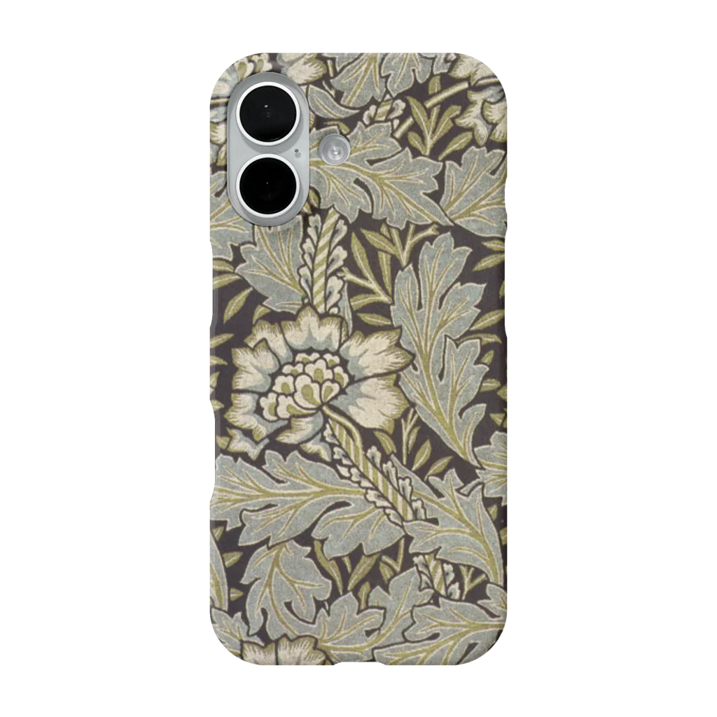 花名画アートグッズのウィリアム・モリス《アネモネ》 iPhone Smartphone Case