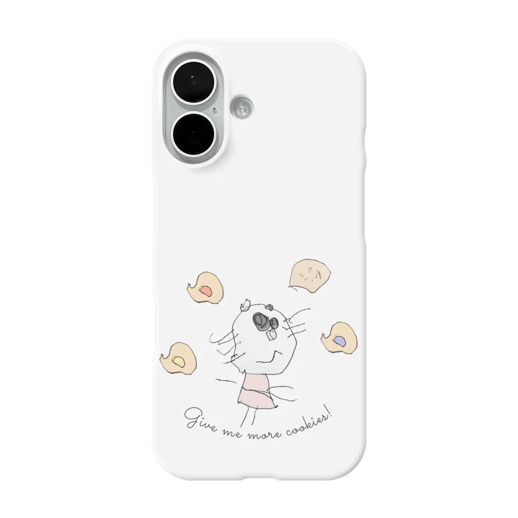 impish babyのもっとクッキーちょうだい！ iPhone Smartphone Case
