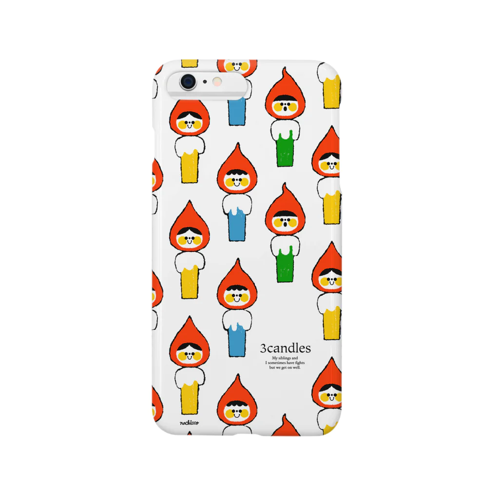 nachiccoの3Candles Smartphone Case