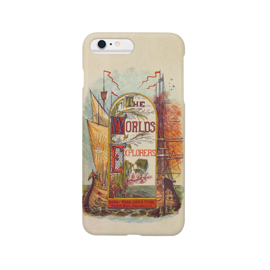 博物雑貨 金烏のThe British Library - The World's Explorers; or, travels and adventures. Illustrated, etc Smartphone Case