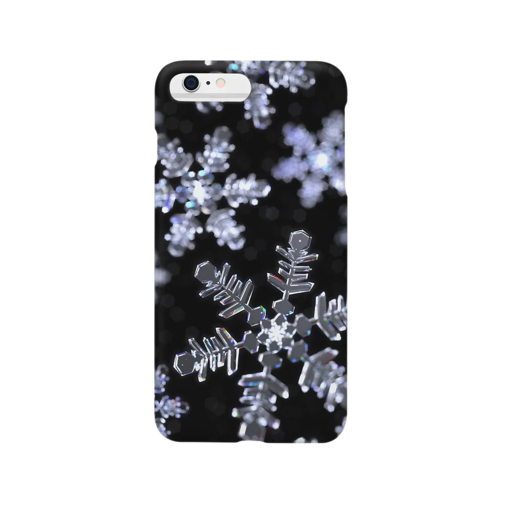 NaoのSnow Crystal(iPhone5/5s/6/6Plusカバー) スマホケース