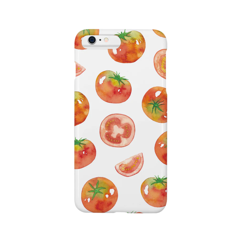 さとろくのトマトiPhoneケース スマホケース