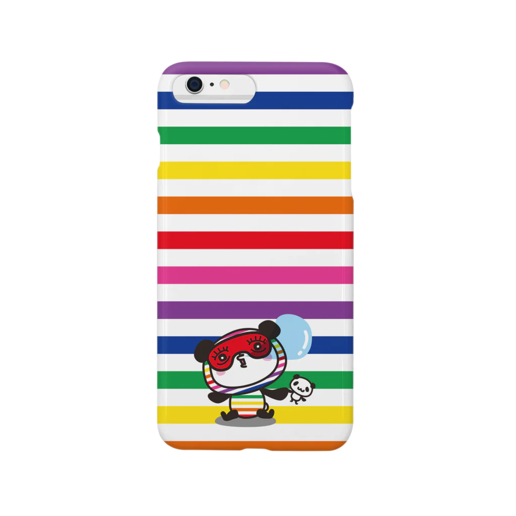 goods_drsのしまパン P001 Smartphone Case